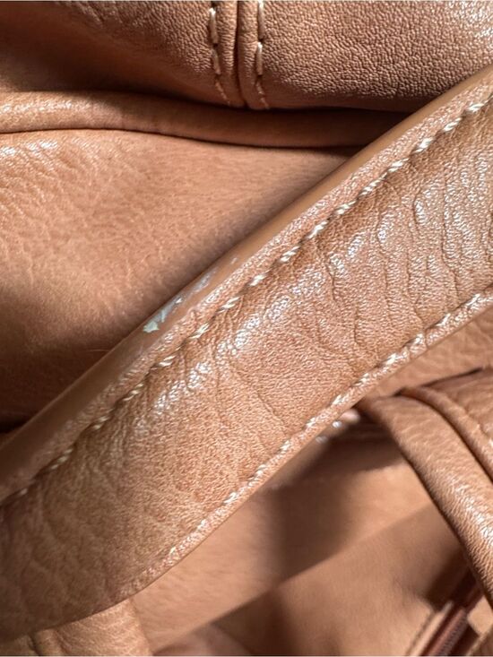 Urban Originals Tan Vegan Leather Backpack Travel Work Everyday Minimalist Bag main image 8